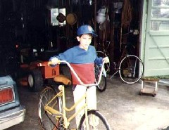 Andy McDougal; bicycle Medway Ohio