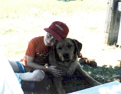 Ben Dorrough; dog