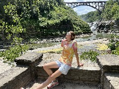 Ellery Kate Wheeler; Letchworth State Park, NY