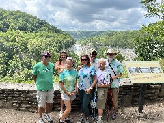 Kurt McCandless; Ellery Kate Wheeler; Katherine (Kat) McDougal Wheeler McCandless; Sarah Elizabeth Derry; Ben Dorrough; Ruth Bennett McDougal Dorrough; Dan Dorrough; Letchworth Park, NY