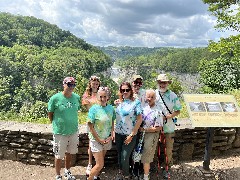 Kurt McCandless; Ellery Kate Wheeler; Katherine (Kat) McDougal Wheeler McCandless; Sarah Elizabeth Derry; Ben Dorrough; Ruth Bennett McDougal Dorrough; Dan Dorrough; Letchworth Park, NY