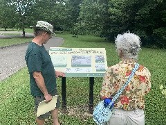 Ruth Bennett McDougal Dorrough; Letchworth State Park; Site of former St Helena CCC campground