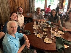 Ruth Bennett McDougal Dorrough; Sarah Elizabeth Derry; Ben Dorrough; Kurt McCandless; Katherine (Kat) McDougal Wheeler McCandless; Ellery Kate Wheeler; Glen Iris Inn Letchworth State Park, NY