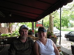 Dewey Laramie; Ann Laramie; Red Coach Inn near Niagara Falls