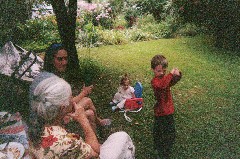 Ruth Bennett McDougal Dorrough; Katherine (Kat) McDougal Wheeler McCandless; Ellery Jacob Wheeler