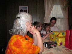 Ruth Bennett McDougal Dorrough; Jacob Wheeler; Ellery Wheeler; Katherine (Kat) McDougal Wheeler McCandless; at Ellery s 2nd birthday