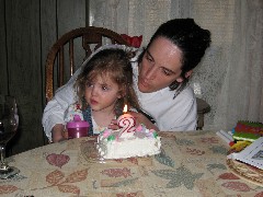 Ellery Wheeler; Katherine (Kat) McDougal Wheeler McCandless; at Ellery s 2nd birthday