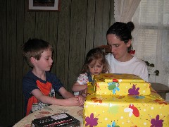 Jacob Wheeler; Ellery Wheeler; Kat Wheeler; Ellery s second birthday
