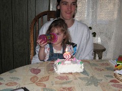 Ellery Wheeler; Kat Wheeler; at Ellery s 2nd birthday