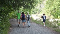 Kurt McCandless; Katherine McDougal Wheeler McCandless; Ruth Bennett McDougal Dorrough; Jacob Wheeler; Taughannock State Park NY;
