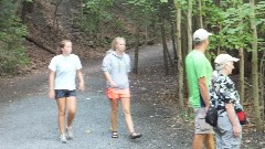 Kate McCandless; Laura McCandless; Kurt McCandless; Ruth Bennett McDougal Dorrough; Taughannock State Park NY;