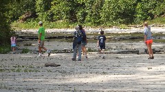 Ellery Wheeler; Kurt McCandless; Ruth Bennett McDougal Dorrough; Katherine McDougal Wheeler McCandless; Jacob Wheeler; Laura McCandless; Taughannock State Park NY;