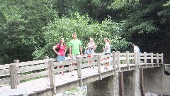 Katherine McDougal Wheeler McCandless; Kurt McCandless; Laura McCandless; Kate McCandless; Taughannock State Park NY;