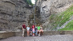 Dan Dorrough; Kate McCandless; Jacob Wheeler; Katherine McDougal Wheeler McCandless; Ellery Wheeler; Ruth Bennett McDougal Dorrough; Kurt McCandless; Laura McCandless; Taughannock State Park NY;