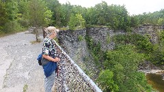 Ruth Bennett McDougal Dorrough; Taughannock State Park NY;