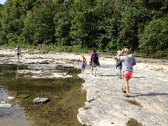 Laura McCandless; Ellery Wheeler; Katherine McDougal Wheeler McCandless; Ruth Bennett McDougal Dorrough; Kate McCandless; Taughannock State Park NY