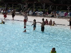 Katherine McDougal Wheeler McCandless; Ellery Kate Wheeler; Roseland water park; wave pool
