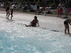 Ellery Kate Wheeler; Katherine McDougal Wheeler McCandless; Roseland water park; wave pool