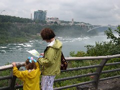 Ellery Kate Wheeler; Katherine McDougal Wheeler McCandless; Niagara Falls