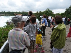 Ruth Bennett McDougal Dorrough; Jacob Grant Wheeler; Ellery Kate Wheeler; Katherine McDougal Wheeler McCandless; Niagara Falls