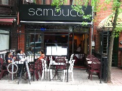 Sambuca restaurant on Toronto