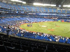 Rogers field ballpark in Toronto