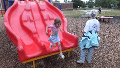 Ellery Wheeler; playground at Canandaigua Elementary school