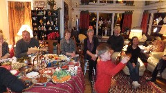 New Years Party Porters; Brian Dailey; Becky Welbourne; Linda; Xavier Dailey; HIlary Welbourne; Dailey