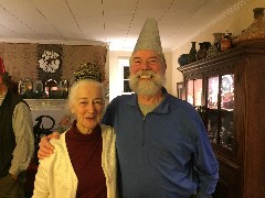 Ruth Bennett McDougal Dorrough; Dan Dorrough; New Years Party at Porters