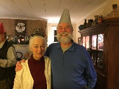 Ruth Bennett McDougal Dorrough; Dan Dorrough; New Years Party at Porters