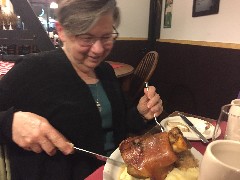 Claudia Welbourne; German Restaurant; Rheinblick German Restaurant; Canandaigua, NY