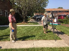 Ruth Bennett McDougal Dorrough; Lyn Jacobs; Eclipse party at Lyn s House