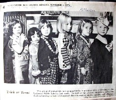 Kat Mcdougal; Awards documents newspaper article halloween