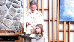 Rev Jay MacLeod; Ellery Kate Wheeler; Ellery s baptism