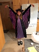 Ellery Kat; Maleficent costume; Halloween