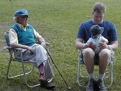 Grandpa Henry Mac McDougal; Jacob Wheeler, Chris Wheeler, Jacob s Birthday, Family