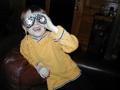 Jacob Wheeler; binoculers