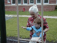 Ruth Dorrough; Jacob Wheeler; playground