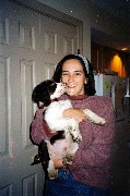 Kat Wheeler; dog