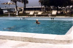 Kat McDougal; swimming pool
