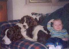 Jacob Wheeler; dog Mac Wyatt
