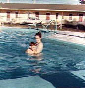 Andy McDougal; Ruth Bennett McDougal Dorrough; swimming