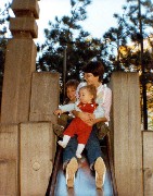 Andy McDougal; Ben Dorrough; Katherine (Kat) McDougal Wheeler McCandless; Canandaigua Elementary playground slide
