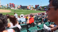 Bob Shiemek; Bill Jamieson; Red Wings Baseball Game Frontier Field Rochester