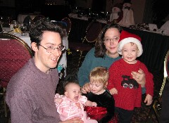 Paul Baker and Laura Baker; BCC Software Christmas Party 2006