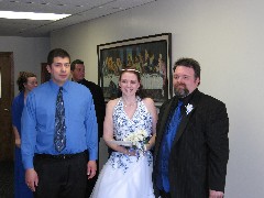 Steven Lookabaugh (pastor Medway Baptist church); Amanda Clabaugh; Earl Tackett III