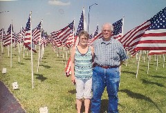 David Dorrough; flags