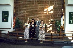 Cathy; David Dorrough; wedding