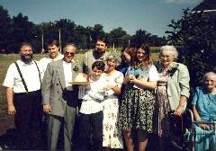 Dan Dorrough; Matthew Clabaugh; David Dorrough; Ben Dorrough; Mike Clabaugh; Ruth Bennett McDougal Dorrough; Becky Dorrough; Amanda Clabaugh; Julia (Judy) Kish Dorrough; Joy Sayger