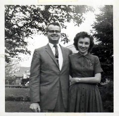 Bruce Dorrough; Julia (Judy) Kish Dorrough; Parents